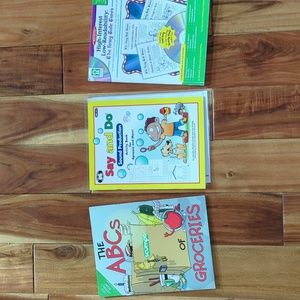 Children's Work books speech and language supplies